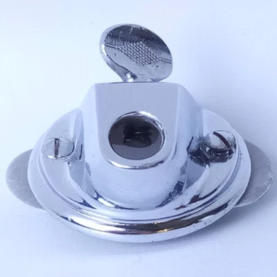 Premier 1+Olympic Bass Drum Spur/Cymbal Arm Mount Diamond Chrome Vintage 60s-70s - Image 1 of 3