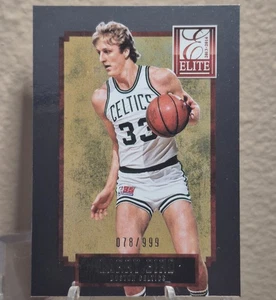 2013-14 Panini Elite #246 - Larry Bird /999 BOSTON CELTICS - Picture 1 of 2