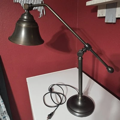 Lamp Pottery Barn Architect's Adjustable Task Table Lamp Desk Metal - Image 1 of 4