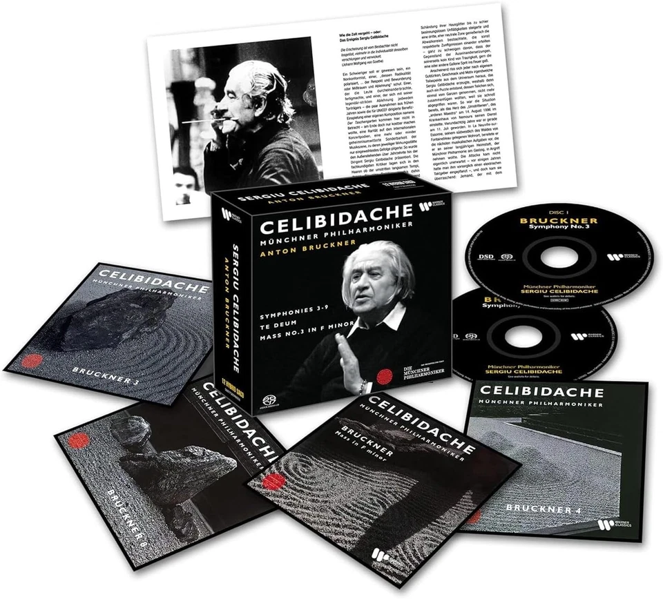 Sergiu Celibidache - Bruckner: Symphonies 3 - 8, Te [CD] - Image 1 of 1