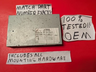 ✅OE 04 05 06 INFINITI QX56 NISSAN TITAN ARMADA NAVIGATION GPS MODULE 28330 7Y001 Foto 1 de 4