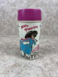 Disney Mary Poppins Original Vintage Thermos by Aladdin Safety Sealed JS - Picture 1 of 12