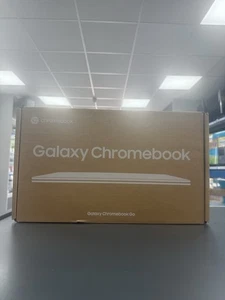 Samsung Galaxy Chromebook 11.6" 64GB, Intel N4500, 4GB RAM Silver XE310XDA-KA1UK - Picture 1 of 4