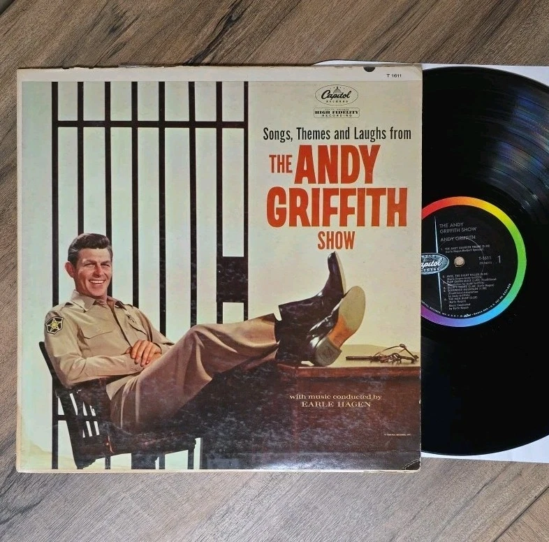 Songs, Themes And Laughs From The Andy Griffith Show - Vinyl LP Org 1961  T-1611 Foto 1 de 4