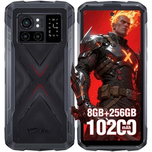 HOTWAV Cyber X 4G Outdoor Smartphone 256GB 10200mAh Dual SIM Handy Ohne Vertrag - Bild 1 von 10