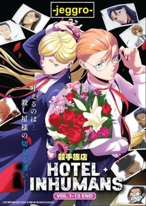 Anime DVD Hotel Inhumans Vol. 1-13 End ENGLISH SUB Region 0 FREE SHIPPING - Imagen 1 de 5
