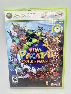 Viva Pinata Trouble in Paradise (Microsoft Xbox 360 2008)  COMPLETE Tested VGC - Image 1 of 4