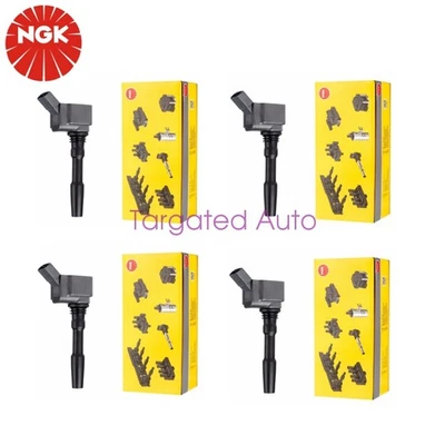 2016-18 For VW GOLF PASSAT TIGUAN 2.0 4motion 4* OEM NGK Ignition Coil Assembly - Image 1 of 4