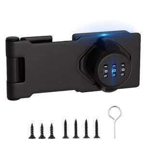Keyless Cabinet Lock 3-Digit Password Cabinet Combination Lock, Bifold Door Lock - Picture 1 of 4