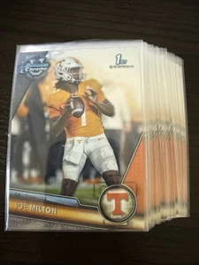 2023 Bowman University Chrome Joe Milton BULK LOT x27 Rookie 1st Cowboys - Picture 1 of 1