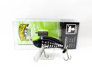 Jackall Pompadour JR Flottant Topwater Leurre Black Bone (7555) - Picture 1 of 6