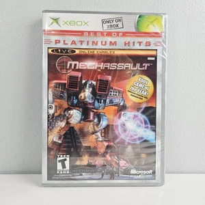 MechAssault (Microsoft Xbox, 2002) Best of Platinum Hits • New Sealed - Picture 1 of 3
