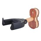 Violin Wall Hanger Auto Lock Safety Wooden Wall Mount Holder