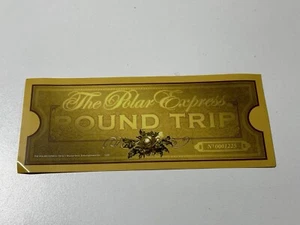 The Polar Express Train Ride Round Trip Ticket 1225 - Picture 1 of 6