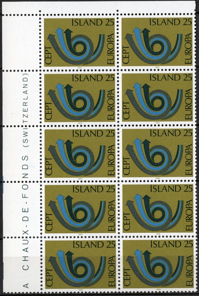 2025 Iceland 1973,  AFA 473 MNH, EUROPA / C.E.P.T., Mi:IS 472, Sn:IS 448. - Image 1 of 1