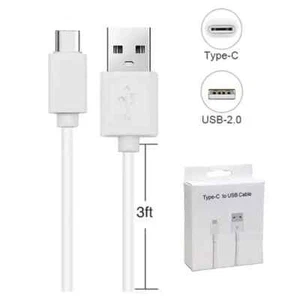 Heavy Duty Fast Charge Sync USB Type-C Cable length Compatible With iPhone 15 Se - Photo 1 sur 6