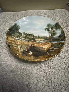 Boat Building Near Flatford Mill -  by  john constable  Plate - Picture 1 of 2