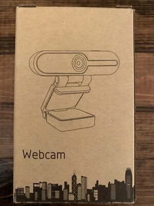 1080P HD USB Webcam for PC Desktop Laptop Web Camera w Microphone w Tripod - Picture 1 of 1