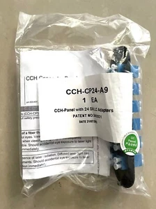 Corning CCH-CP24-A9 Glasfaser Adapter Panel, 12 LC SM Duplex kostenloser Versand! - Bild 1 von 4