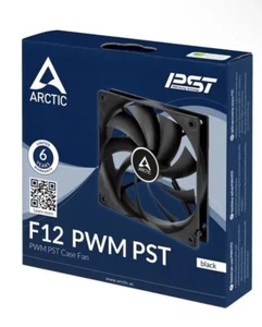 ARCTIC F12 PWM PST - 120 mm PWM PST Case Fan with PWM Sharing Technology - Afbeelding 1 van 2