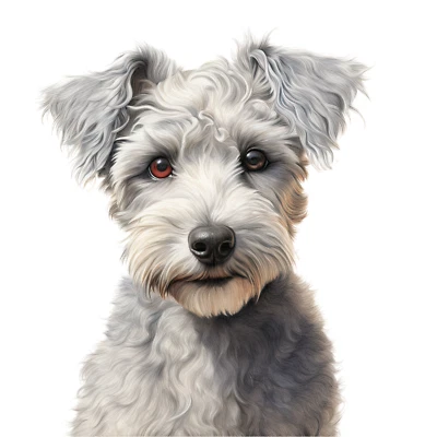 Camisetas/camiseta de raza de perro Pumi calidad absorbente Foto 1 de 2