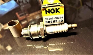 NGK ZÜNDKERZE BR6HS-10 MOBS 103 Unterbrecher 104-105-GT10-GL10-MOTOBECANE AV7 SOLEX.... - Bild 1 von 1
