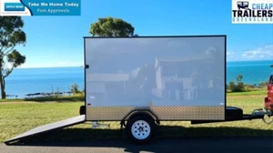 AUSTRALIAN Made 10x5 Enclosed 1500kg ATM Toy Hauler Trailer Duragal Disc Brakes - Picture 1 of 14