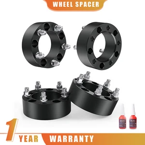 Set(4) 5x5.5'' 139.7mm 2'' Wheel Spacers 14x1.5 For 2012-2023 Dodge RAM 1500 - Picture 1 of 12