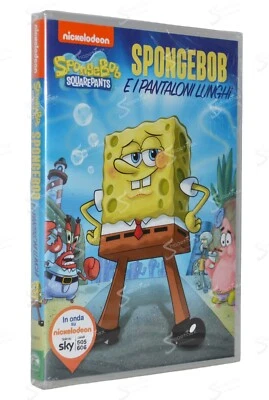 SPONGEBOB SQUAREPANTS E I PANTALONI LUNGHI 2016 Nickelodeon DVD SIGILLATO - Bild 1 von 3