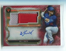2020 Topps Triple Threads PATCH / AUTOGRAPH Will Smith 1/1 Los Angeles Dodgers
