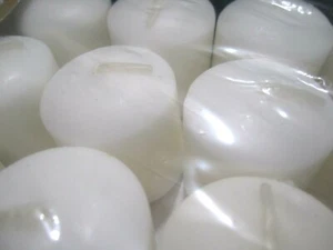 Darice 30 pcs Votive Candle Unscented White 30 pcs 12 hour . - Picture 1 of 8
