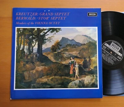 SXL 6462 Kreutzer Grand Septet Berwald Stor Septet Vienna Octet 1970 Decca NM - Image 1 of 4