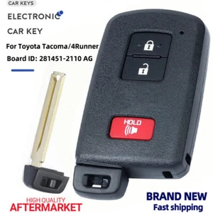 For 2015-2020 Toyota Tacoma Smart Key Keyless Remote Fob HYQ14FBA 281451-2110 AG