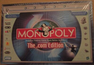 MONOPOLY  The .com Edition Board Game 2000 - New & Factory Sealed - Image 1 of 4
