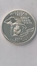 2004-S United States Proof Silver State Quarter, Michigan, (#4)