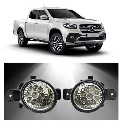 MERCEDES BENZ X-CLASS W470 FULL LED FOG LIGHTS DRIVING LAMPS, 6000K - Image 1 of 4