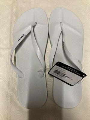 Sandalias chanclas para mujer Ipanema Ana color tostado blancas talla 10 gris/plateado Foto 1 de 4