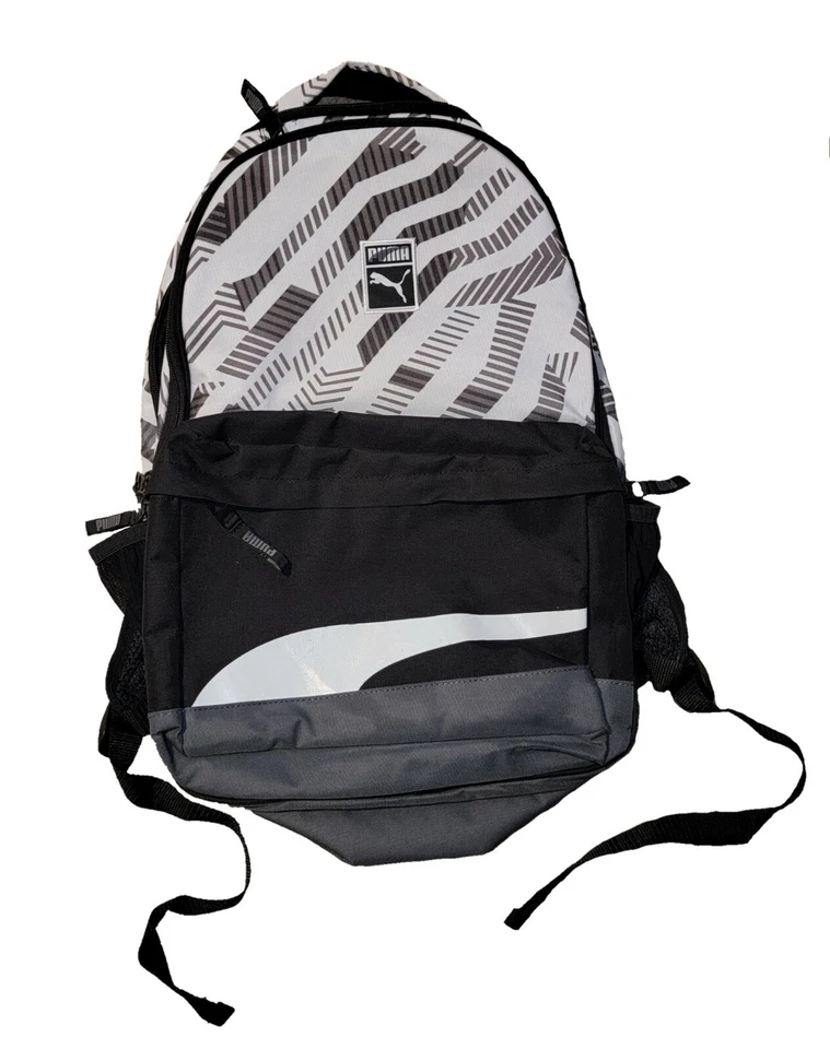 Mochila Puma Archeprint 17" Estampado Geométrico Escuela Deporte Viaje Laptop Funda Foto 1 de 3