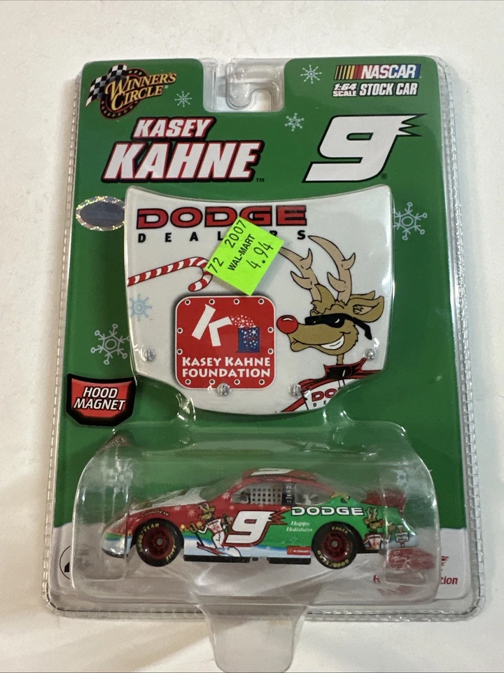 Motorsports Authentics Kahne #9 Dodge Dealer Dodge Charger 1/64 con imán de nevera Foto 1 de 2