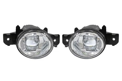 Juego de luces antiniebla delanteras LED cromadas ultra blancas 03-08 para Nissan Almera Foto 1 de 4