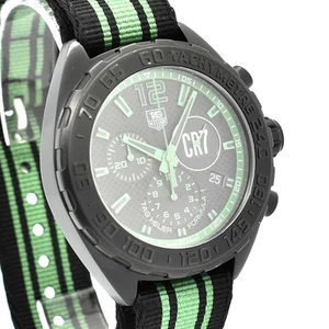 Tag Heuer Formula 1 Chronograph Cristiano Ronaldo Ltd Caz1113 QZ SS 42mm Grade A - Picture 1 of 6