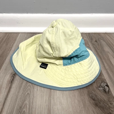 Sombrero Patagonia Sol Niñas 5T Block-the-Sun Amarillo Nylon Foto 1 de 4