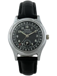 Vintage Orologio da Polso Uomo Oris Pointer Data Carica Manuale Cal. 704 , Opere - Foto 1 di 5