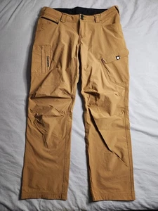 Truewerk T1 Werkpant Pants Womens Size 16 Brown Lightweight Nylon Workwear NEW - Picture 1 of 11
