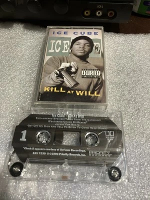 Ice Cube ‎– Kill At Will CASSETTE N.W.A - Image 1 of 4