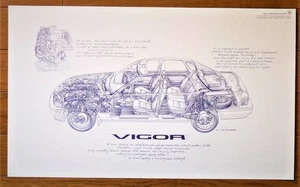 Póster Honda Berno 3ª generación vista perspectiva de cigarros sin usar - Imagen 1 de 9