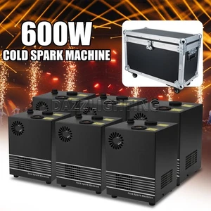 PAIDUN 600W Cold Spark Machine Fountain Sparkler Stage Effect DMX Remote Control - Picture 1 of 18
