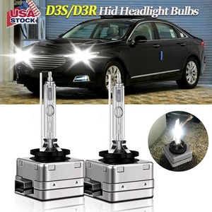 For Ford Taurus 2010-2018 2019 HID Xenon Headlight Bulbs 6000K High Beam D3S/D3R - Picture 1 of 10