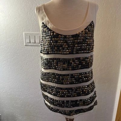 Tori Burch Vintage Women's Sleeveless Blouse Sz 6 - Image 1 of 4