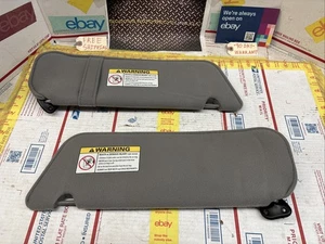 89-06 FORD RANGER SUN VISOR SUNVISOR (pair) DRIVER & PASSENGER LH RH gray 2PCS - Picture 1 of 8